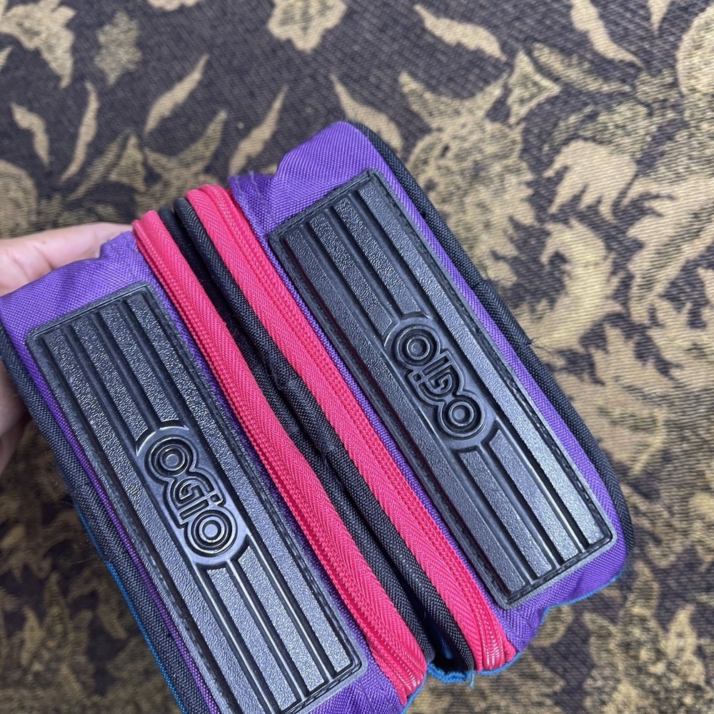 Vtg Ogio Travel Cube Multi Container Blue Purple - Picture 9 of 9